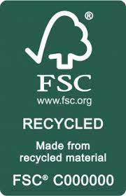 FSC RECYCLED (recycling material only) - FSC RECYCLED (recycling material only)