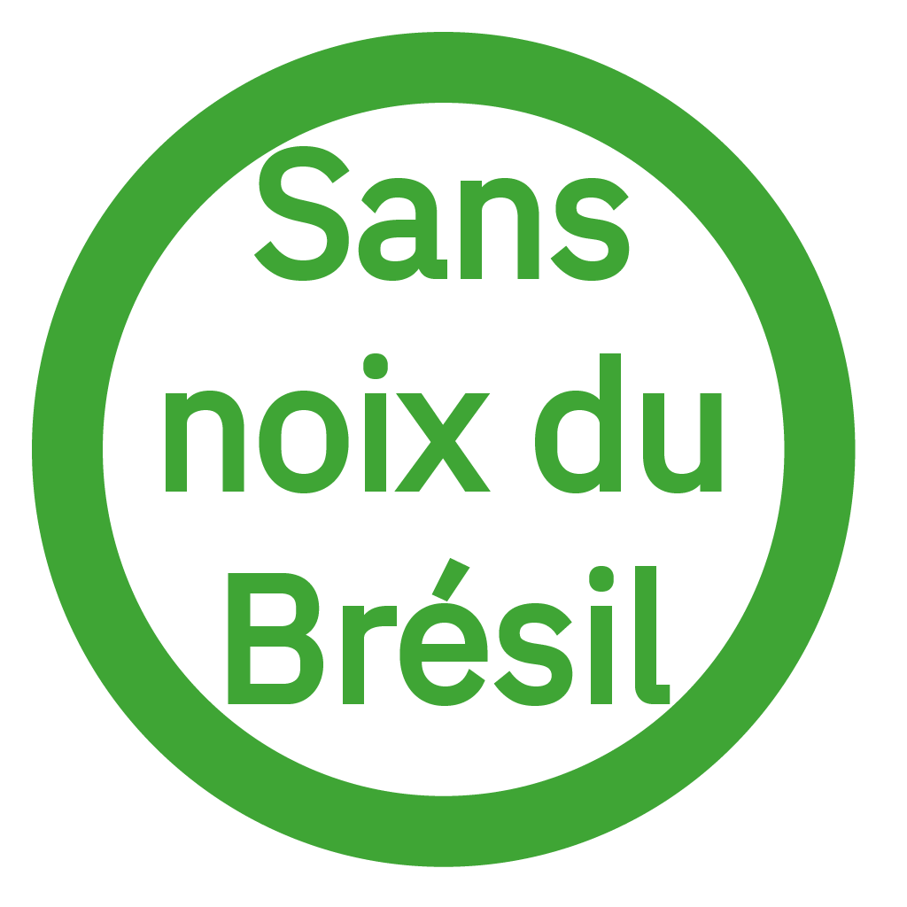 Sans noix du Brésil - Free from brazil nuts