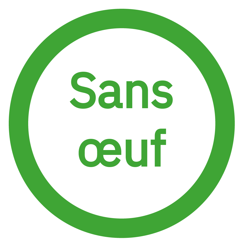 Sans œuf - Free from egg