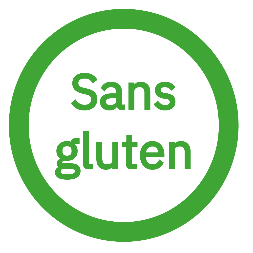 Sans gluten - Free from gluten
