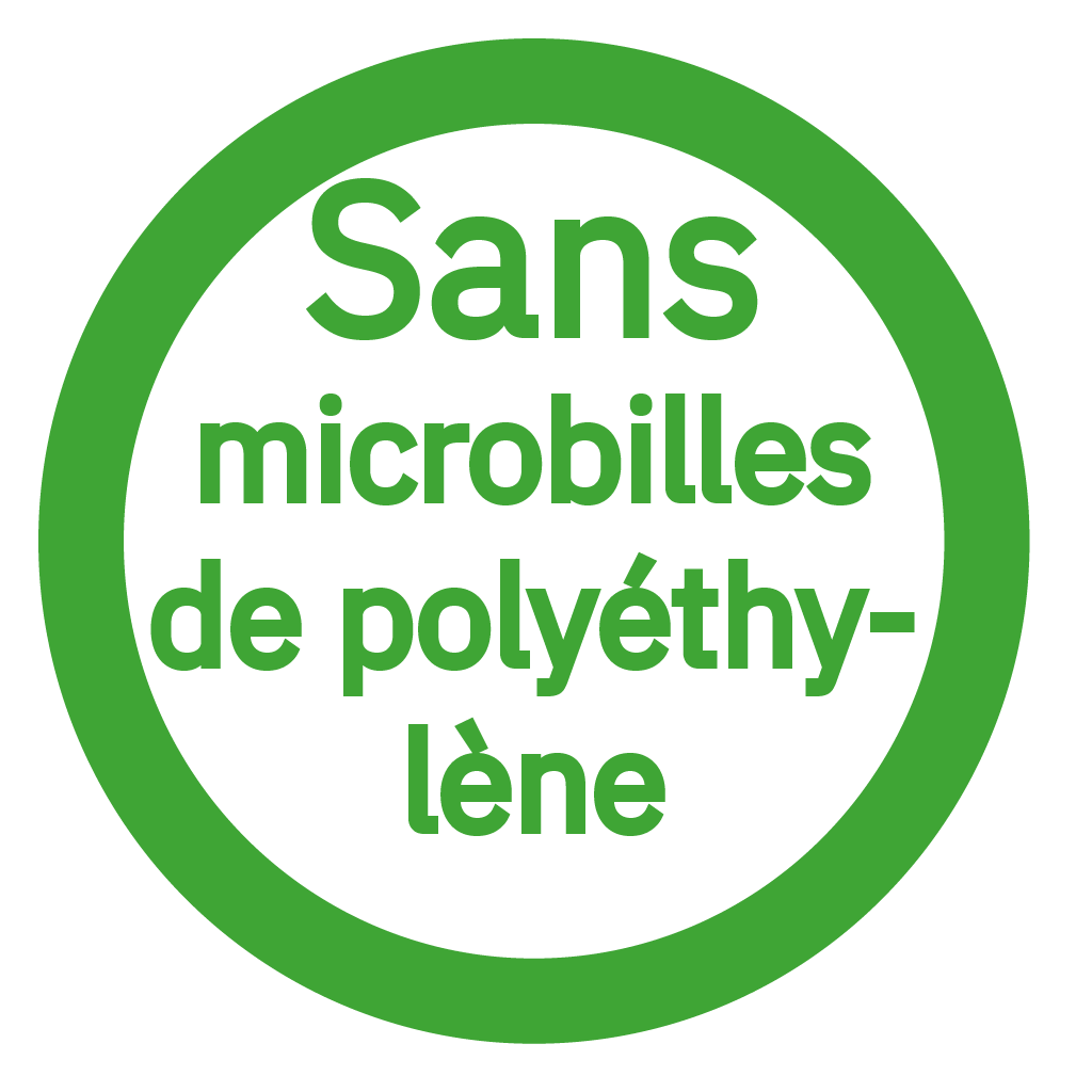 Sans microbilles de polyéthylène - Free From Polyethylene Microbeads