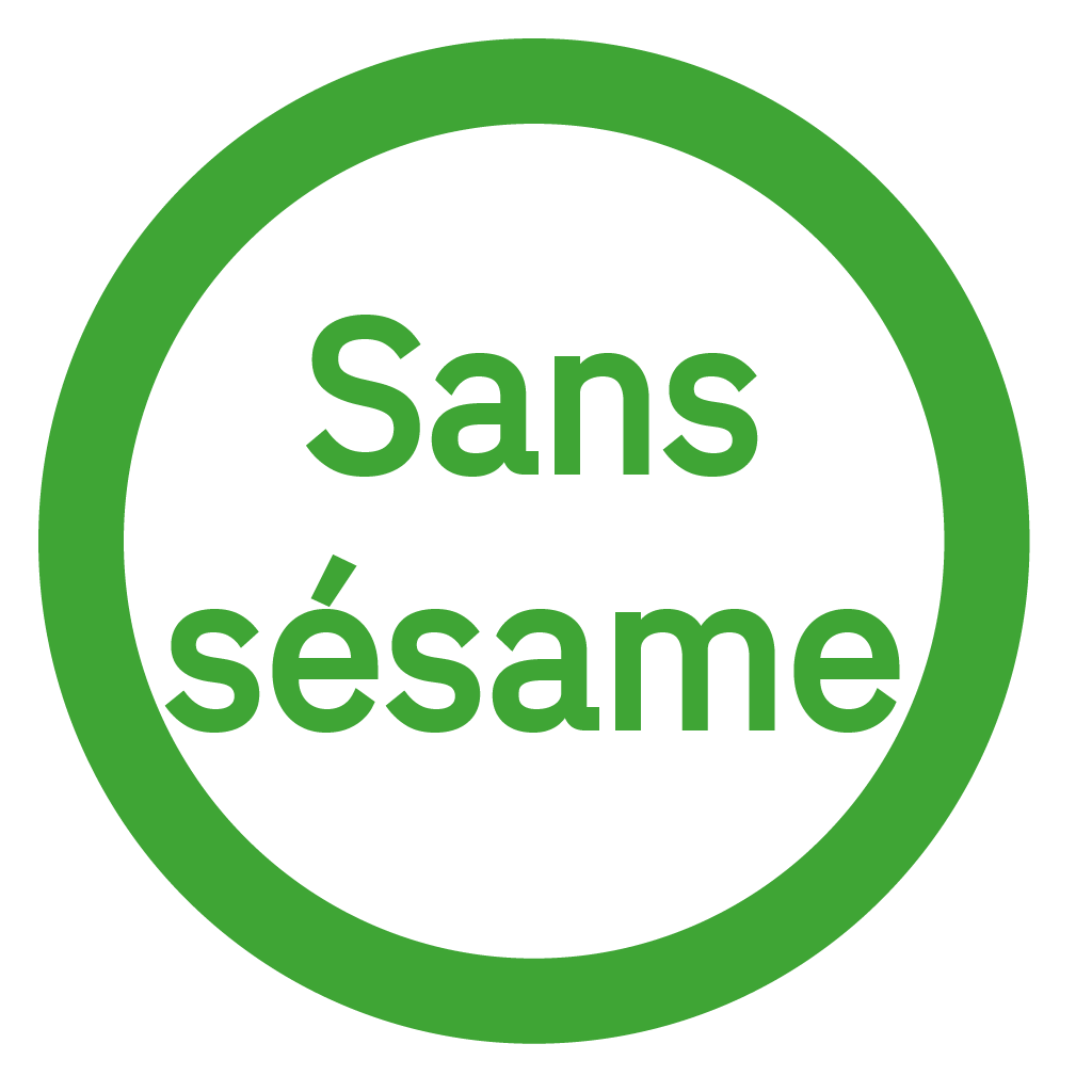 Sans sésame - Free from sesame