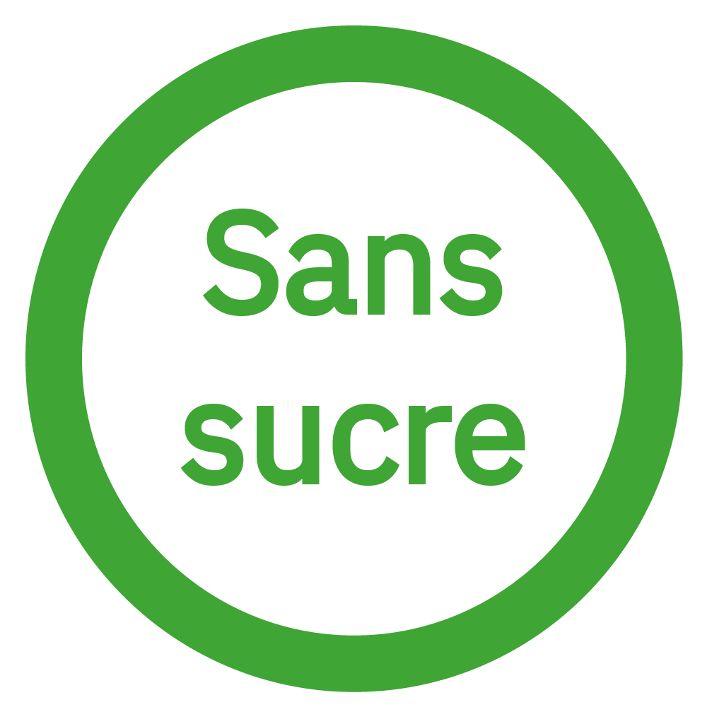 Sans sucre - Free from sugar