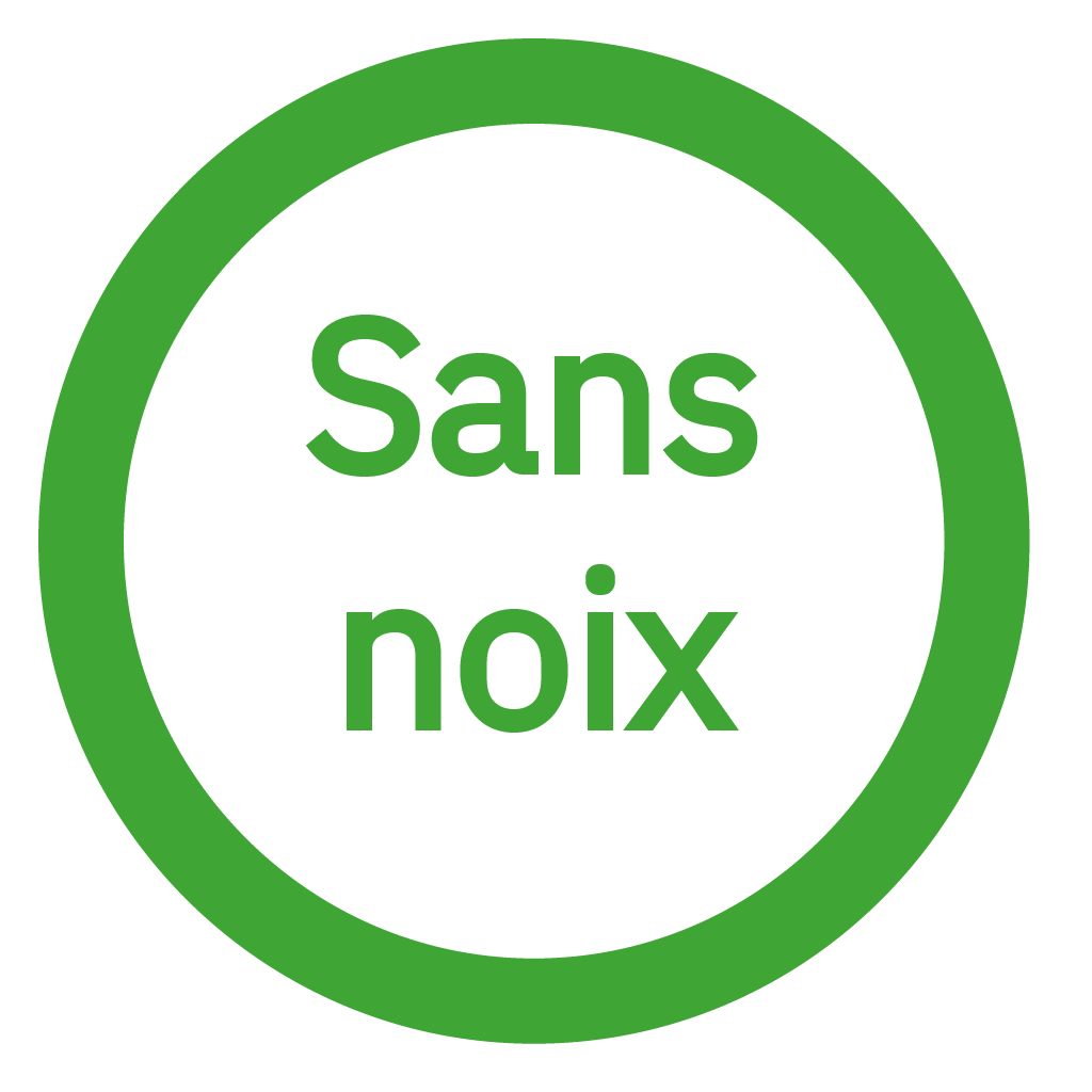 Sans noix - Free from walnuts