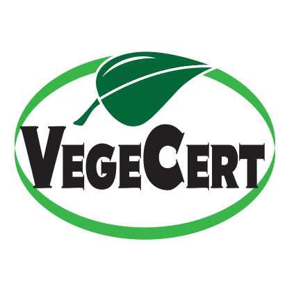 Vegan - VEGECERT - Certified vegan or vegetarian food product - Vegan - VEGECERT - Certified vegan or vegetarian food product